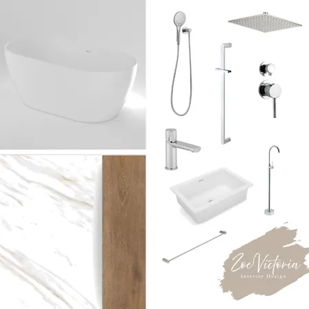 Penthouse Master Ensuite Interior Design Mood Board by Zoe Victoria Design on Style Sourcebook