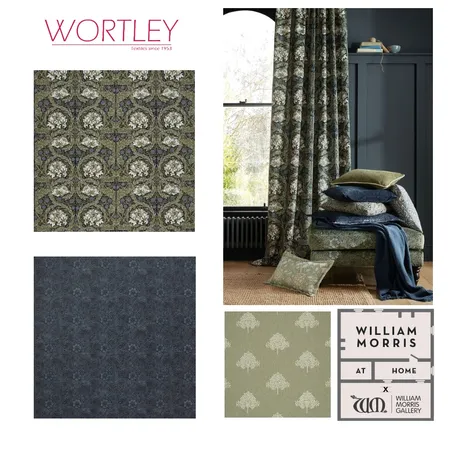 William Morris at Home Interior Design Mood Board by Wortley Group on Style Sourcebook