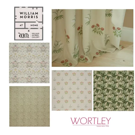 William Morris at Home 2 Interior Design Mood Board by Wortley Group on Style Sourcebook