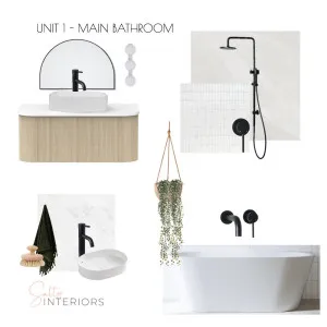 Ermington - House 1 Main bathroom Interior Design Mood Board by Salty Interiors Co on Style Sourcebook