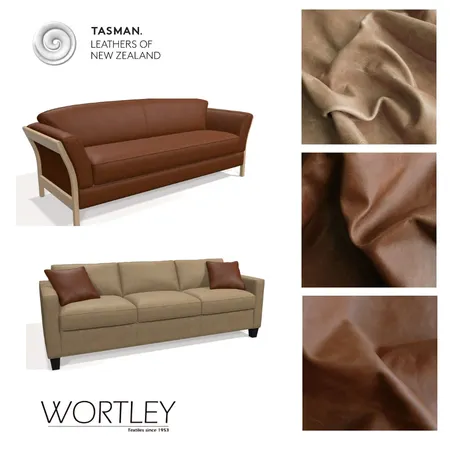 Tasman Leather Interior Design Mood Board by Wortley Group on Style Sourcebook