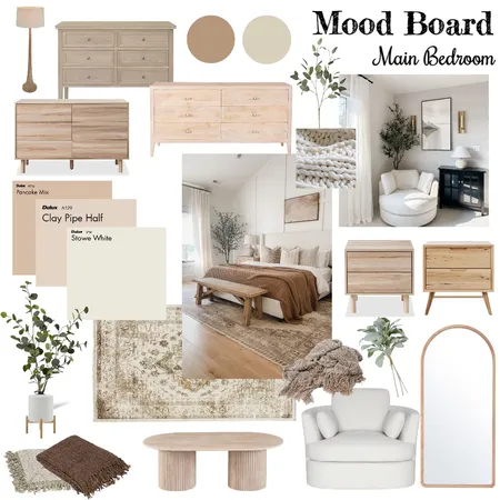 Main Bedroom Mood Board Interior Design Mood Board by skylerjade on Style Sourcebook