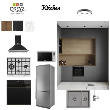 Lira Kitchen Interior Design Mood Board by george ongz on Style Sourcebook