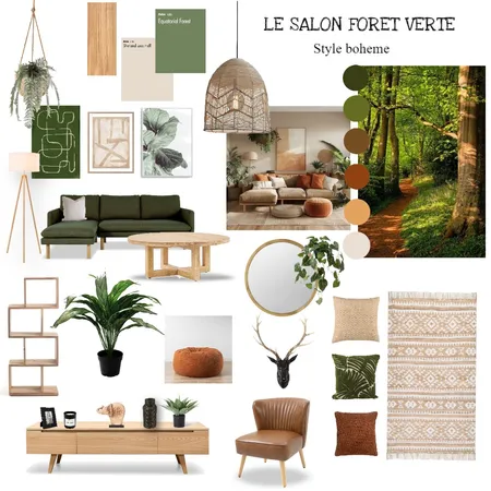 forest living Interior Design Mood Board by MarouaCreates on Style Sourcebook