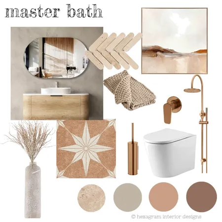 Rustic_Bathroom Interior Design Mood Board by Snap Wise on Style Sourcebook