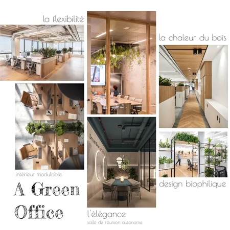 Biophilic Office Interior Design Mood Board by Alessia Malara on Style Sourcebook