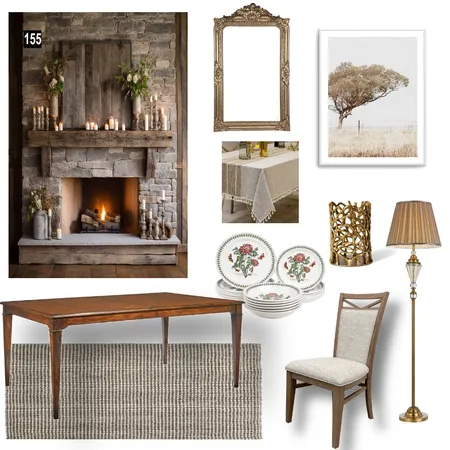 Dining Room Interior Design Mood Board by Ewa Doherty on Style Sourcebook