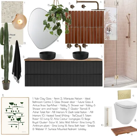bathroom Interior Design Mood Board by FORD INTERIORS on Style Sourcebook