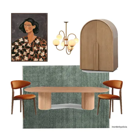 Contemporary sophistication dining Interior Design Mood Board by In Order by Olivia on Style Sourcebook