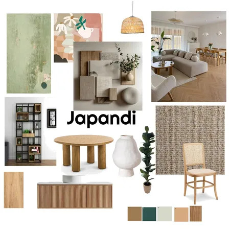 Japandi Design Style Mood Board Interior Design Mood Board by Washaki on Style Sourcebook