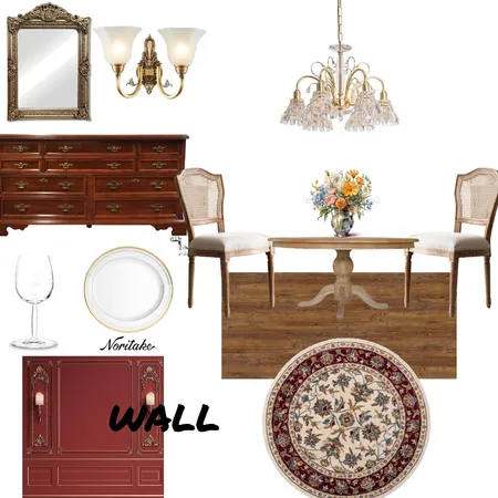 “Traditional” dining room Interior Design Mood Board by Sasha Tabaro on Style Sourcebook