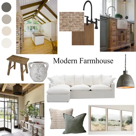 Modern Farmhouse Interior Design Mood Board by Rooms Home Staging on Style Sourcebook