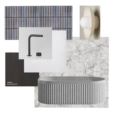 Gisborne Master Ensuite Interior Design Mood Board by Rose Boland Design on Style Sourcebook