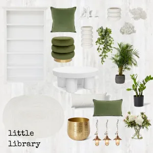 little library Interior Design Mood Board by sissi on Style Sourcebook