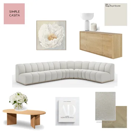 Lounge room Interior Design Mood Board by Simplecasita on Style Sourcebook