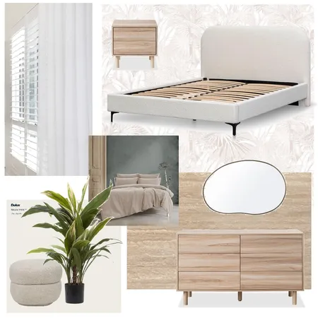 organic modern bedroom Interior Design Mood Board by brianna sardinha on Style Sourcebook