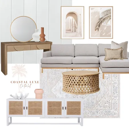 living room coastal luxe Interior Design Mood Board by Coastal Luxe on the hill on Style Sourcebook