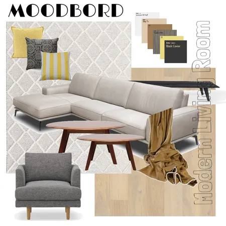 modern Interior Design Mood Board by sasannia on Style Sourcebook