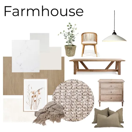 Farmhouse Interior Design Mood Board by Paige Farrugia on Style Sourcebook