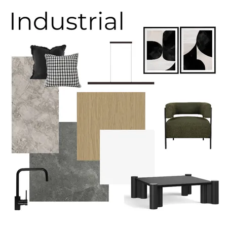 Industrial Interior Design Mood Board by Paige Farrugia on Style Sourcebook