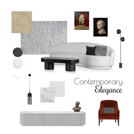 Contemporary Elegance Interior Design Mood Board by littlehen on Style Sourcebook