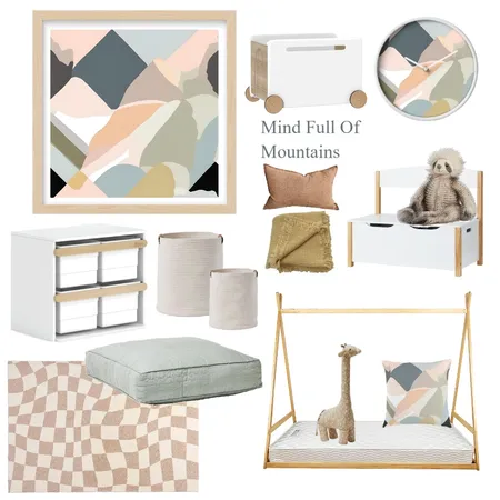 Mind Full Of Mountains Interior Design Mood Board by DKD on Style Sourcebook