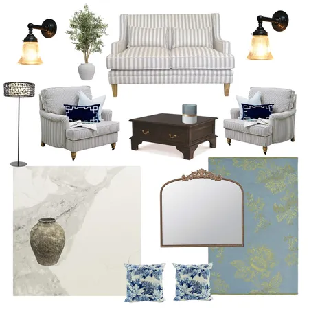 Hampton style mood board Interior Design Mood Board by wadigasinghage on Style Sourcebook