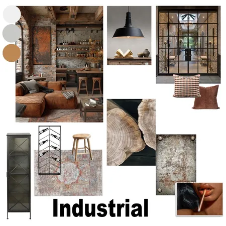 Industrial DSMB Interior Design Mood Board by donellemurray on Style Sourcebook