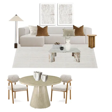 client Living dining Interior Design Mood Board by Velar Interiors on Style Sourcebook