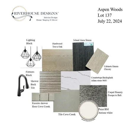 Aspen Woods 137 Interior Design Mood Board by Riverhouse Designs on Style Sourcebook