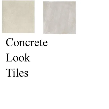 Concrete Look Tiles Interior Design Mood Board by Shaun Oliver on Style Sourcebook