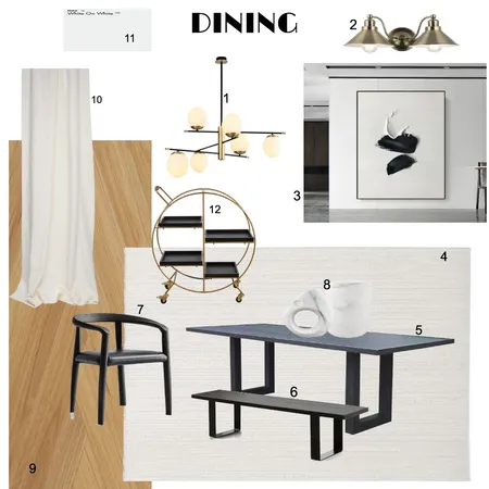 Dining Interior Design Mood Board by Thabo Mbele on Style Sourcebook