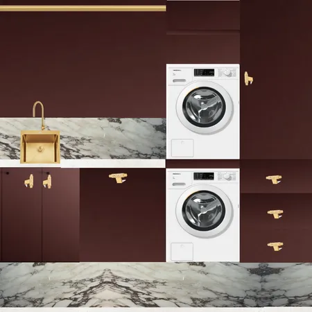 Moody Laundry Vertical Interior Design Mood Board by dl2407 on Style Sourcebook