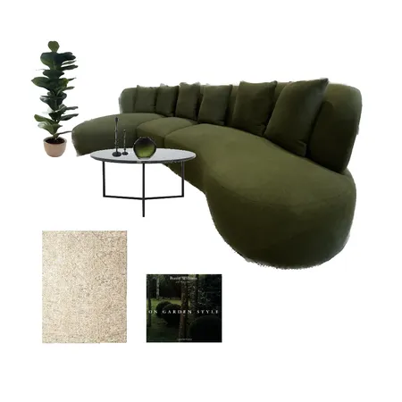 Living Area - decor and rug Interior Design Mood Board by Jennypark on Style Sourcebook