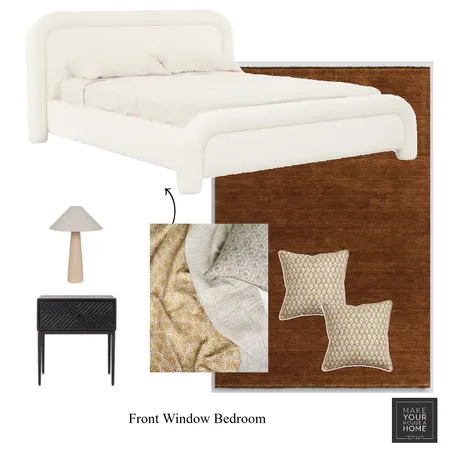 Front Windrow Bedroom Interior Design Mood Board by MarnieDickson on Style Sourcebook