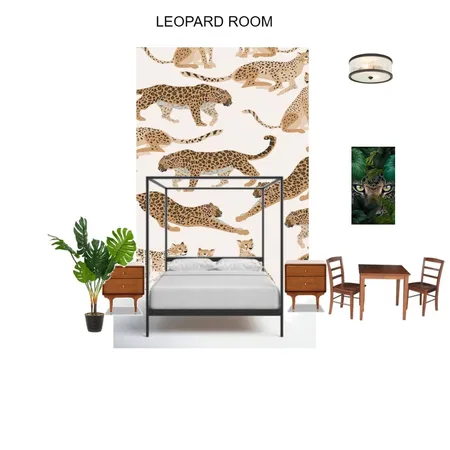 leopard room Interior Design Mood Board by sambaydesigns on Style Sourcebook