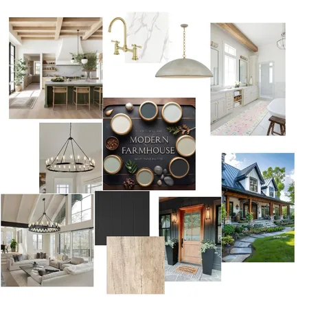 Assignment 3 Modern Farmhouse Mood Board Interior Design Mood Board by Halos of Design on Style Sourcebook