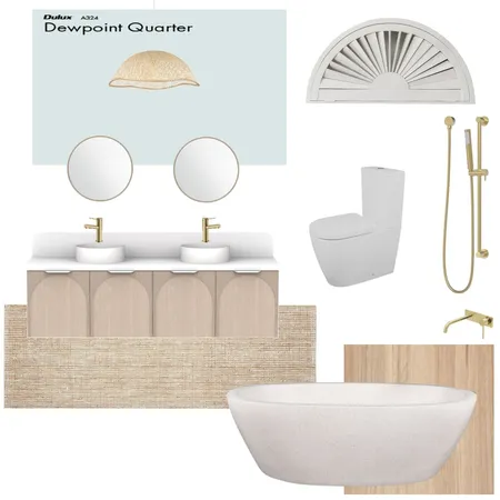 coastal bathroom Interior Design Mood Board by brianna sardinha on Style Sourcebook