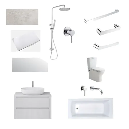 Investment Package 1 Interior Design Mood Board by Hilite Bathrooms on Style Sourcebook