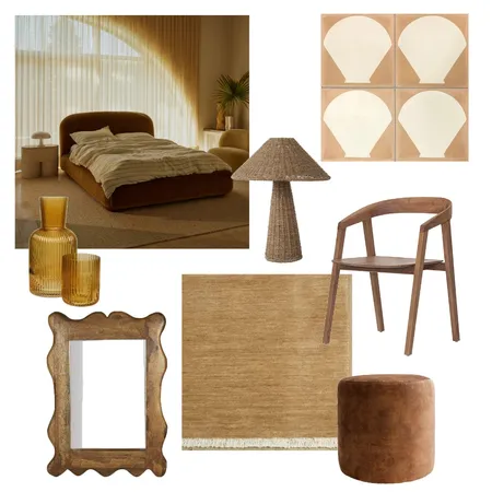 70s Vibe Interior Design Mood Board by Vienna Rose Interiors on Style Sourcebook