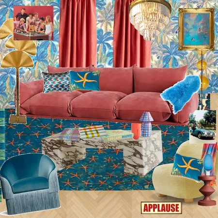 Vintage Cinema Interior Design Mood Board by dl2407 on Style Sourcebook