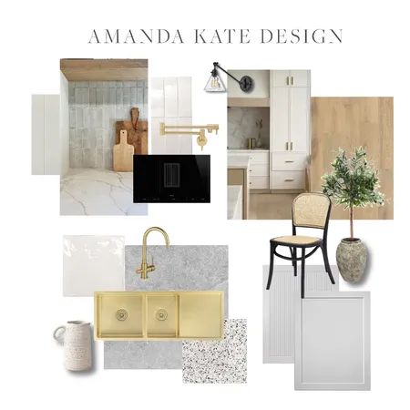 Kitchen and Living Design Interior Design Mood Board by Amanda Kate Design on Style Sourcebook