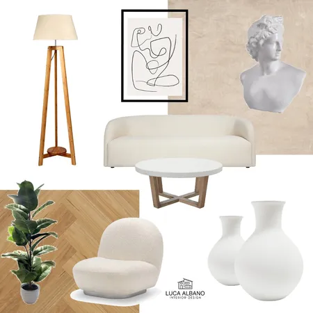 Living Room Interior Design Mood Board by lucalbano98 on Style Sourcebook