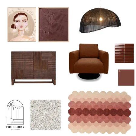 burgundy Interior Design Mood Board by tereza on Style Sourcebook