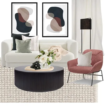 Modern living with pop of colour Interior Design Mood Board by KaitlynMae7 on Style Sourcebook