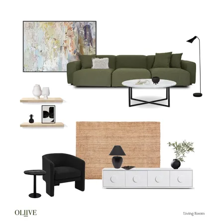 Bourke St - Living Room Interior Design Mood Board by Oliive_Studio on Style Sourcebook