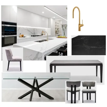 Dining/Kitchen Interior Design Mood Board by junyichong on Style Sourcebook