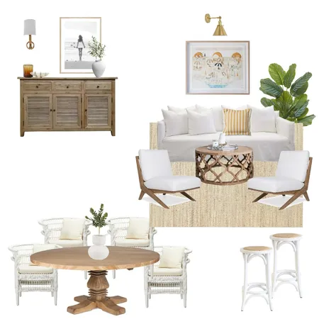 Living Room - Malawi-hamptons coffee table Interior Design Mood Board by Hart on Southlake on Style Sourcebook