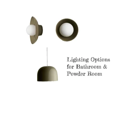 Bathroom & Powder Room lighting selection for yokine project Interior Design Mood Board by Jennypark on Style Sourcebook