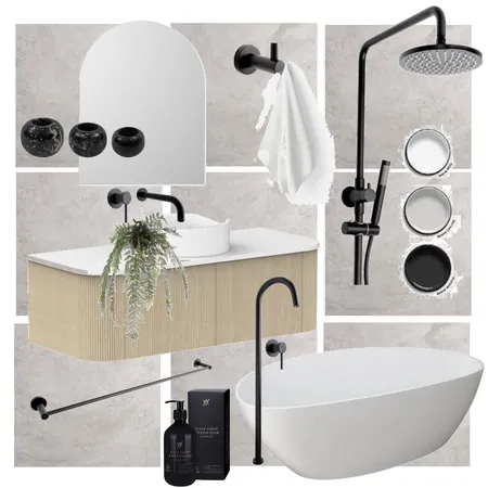 Wentworth - Main Bathroom 2 W/Tiles Interior Design Mood Board by Yves Developments on Style Sourcebook